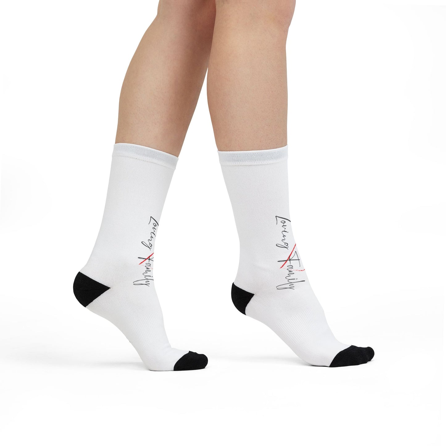 Comfort Crew Socks - Loving Family Collection