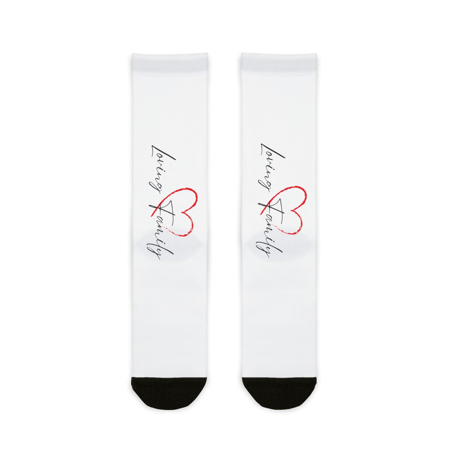 Comfort Crew Socks - Loving Family Collection