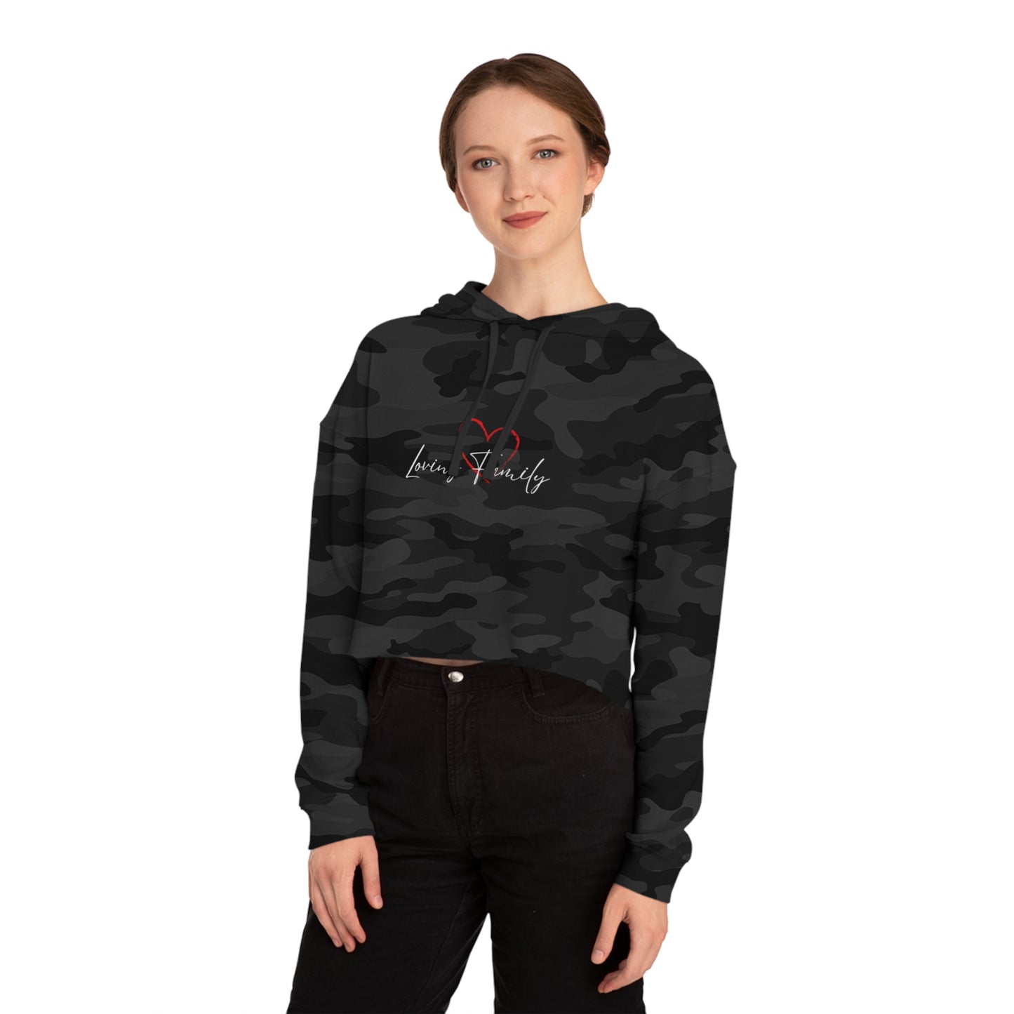 Cropped Hooded Sweatshirt - Women's Cozy and Stylish Comfort for Casual Outings