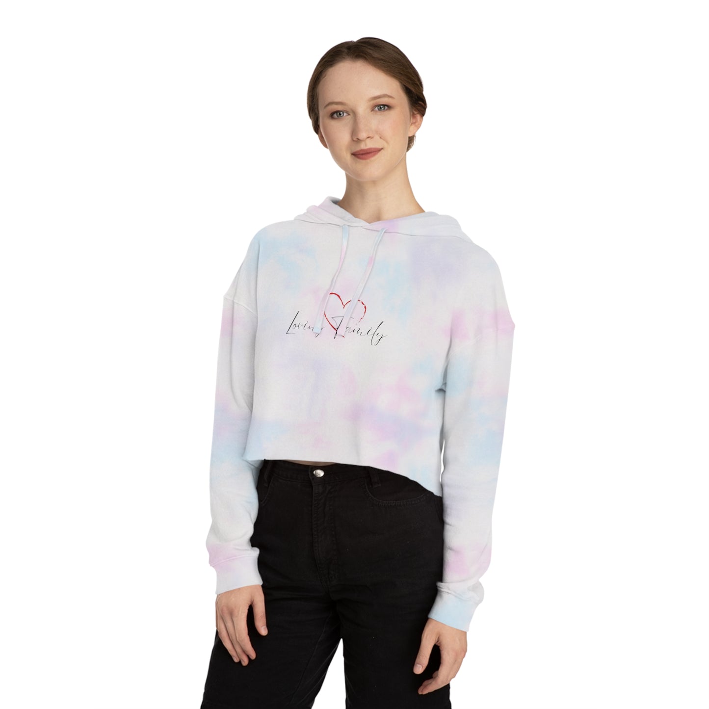 Cropped Hooded Sweatshirt - Women's Cozy and Stylish Comfort for Casual Outings